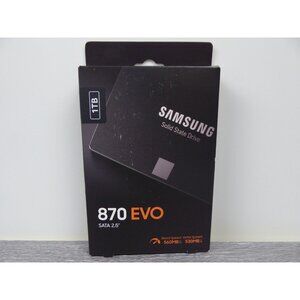 SAMSUNG 870 EVO 1TB 2.5-Inch SATA III Internal SSD MZ-77E1T0 New